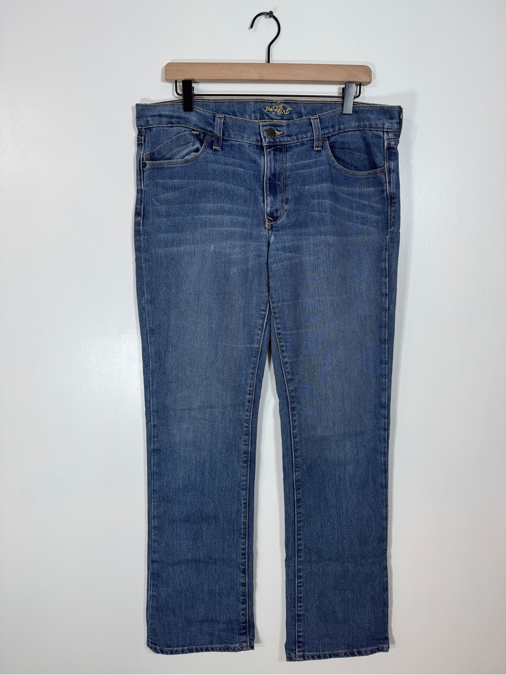 WJ226 {Old Navy Vintage} "The Flirt" Tall Long Bootcut Flare Denim Jeans